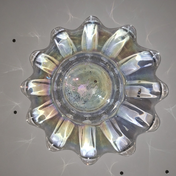 Gold Glitter Unscented Home Candle with Glass Dish - Picture 5 of 6